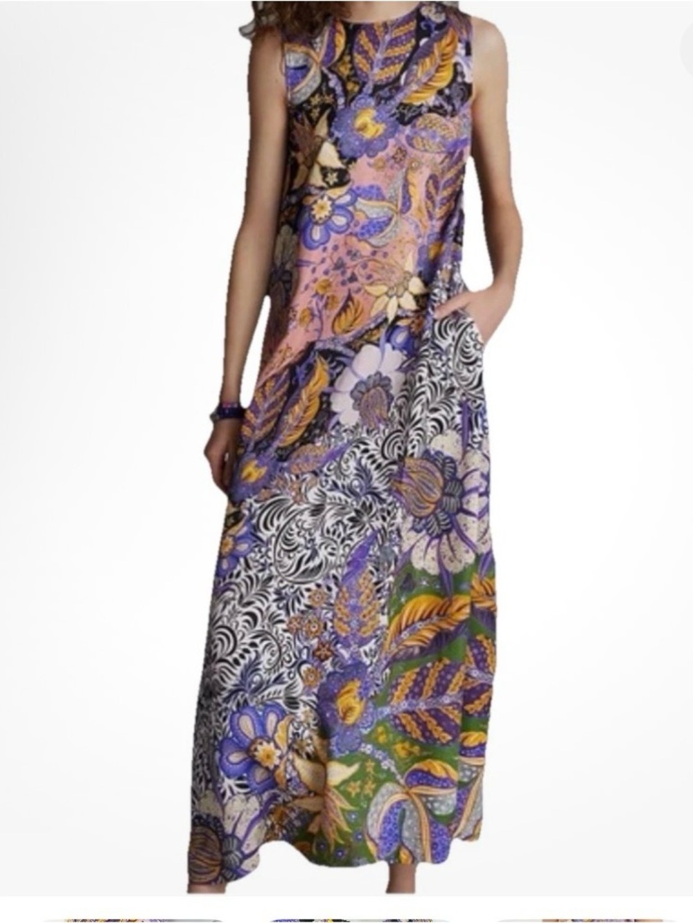 Anthropologie Alanna Maxi Dress
